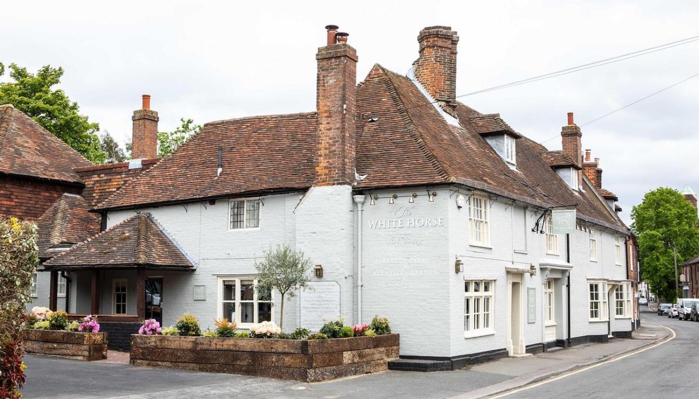 The White Horse Hotel Faversham Bagian luar foto
